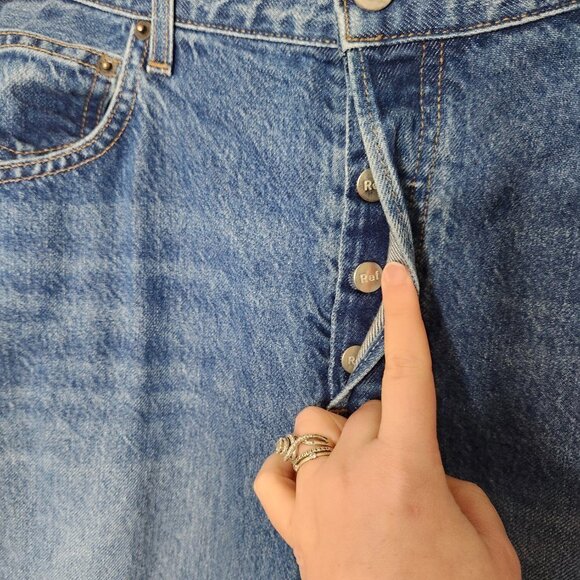 REFORMATION Hanna Mid Rise Relaxed Jean - Picture 4 of 7